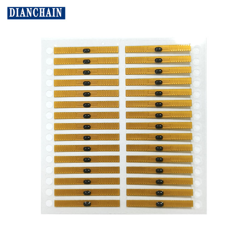 3 * 30mmFPC high-temperature resistant anti-counterfeiting traceability glasses ultra-high frequency chip 900M-960M Rfid label