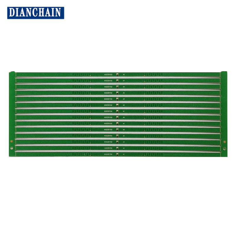 3*150mmLED Bright label PCB high temperature resistant RFID warehouse shelf asset management label