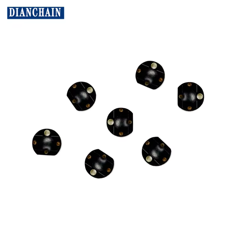 Ultra high frequency diameter 10mm PCB anti metal mini RFID tag U9 chip NFC tag high temperature resistant